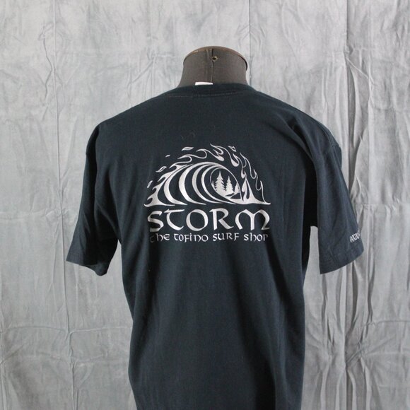Surf Shop Shirt - Storm Surf Modern Graphic - Men's Large - Picture 7 of 10